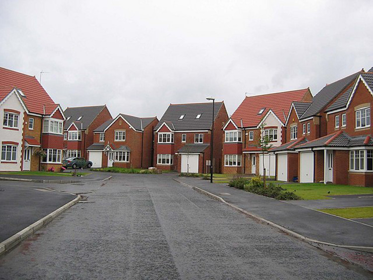 housing estate cul-de-sac